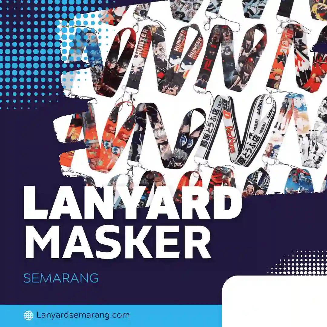 Masker Lanyard Semarang Custom, Disini Buatnya!